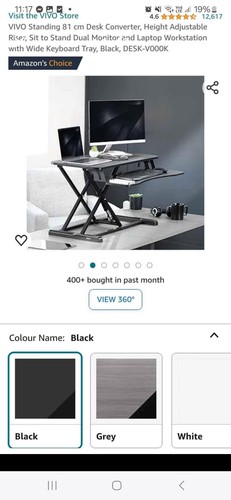 Vivo adjustable standing desk - adjustable,