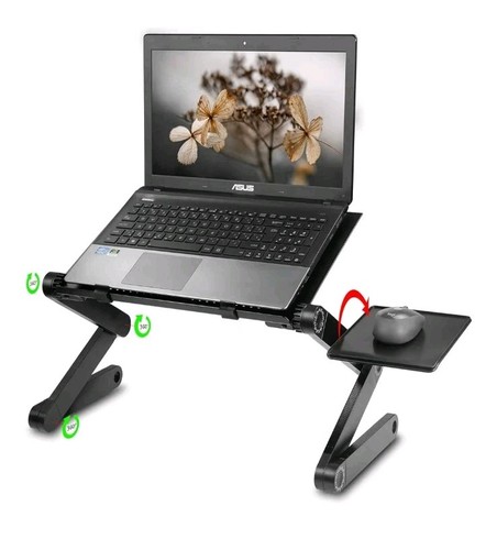 Folding laptop stand - stand, standing