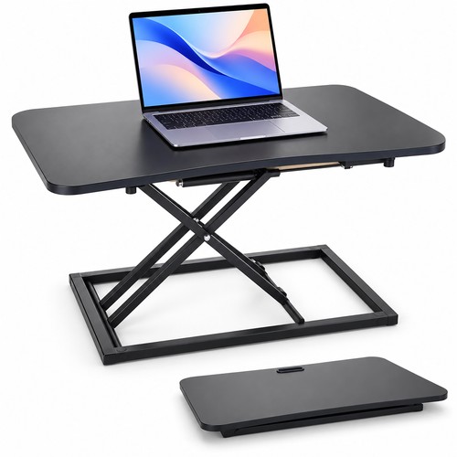 Standing desk converter