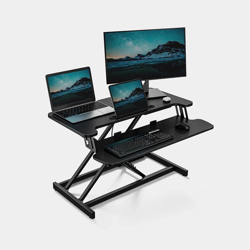 Gas assisted sit stand rising - gas,
