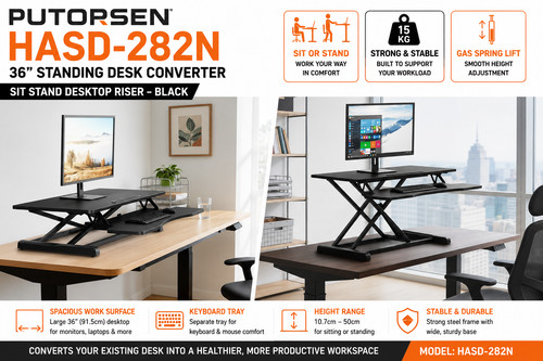 Putorsen standing desk - standing,