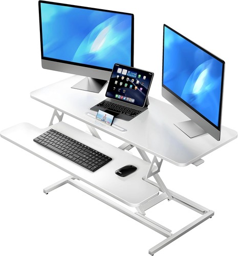 Standing desk converter riser - standing,