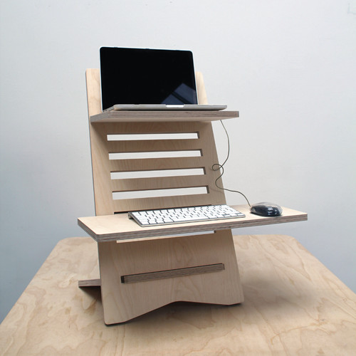 Standing desk converter - standing,