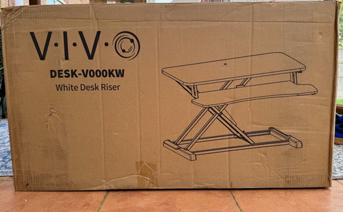 Vivo desk v000kw white - desk-v000kw,