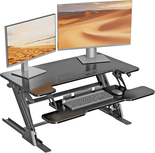 Standing desk converter - desk, converter,