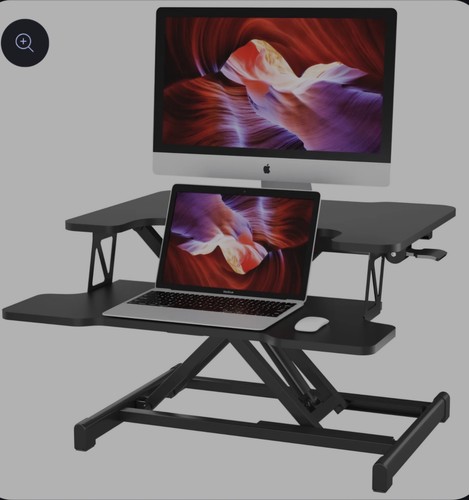 Bontec standing desk converter - standing,