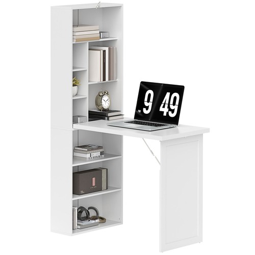 Homcom convertible desk with - homcom,